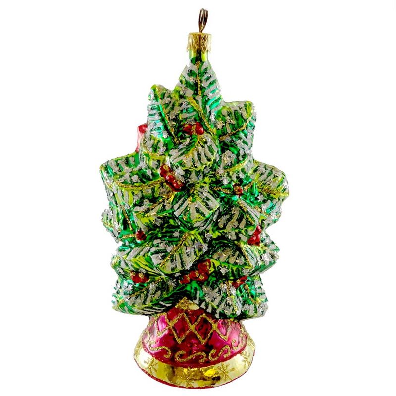 Carlton Cards 3.75" Heirloom Family and Friends Picture Frame Christmas Ornament - Green/Pink