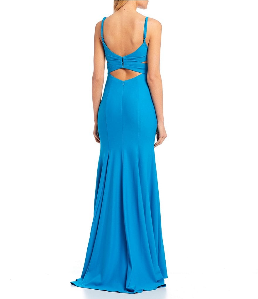 Jump Spaghetti Strap Trumpet Dress