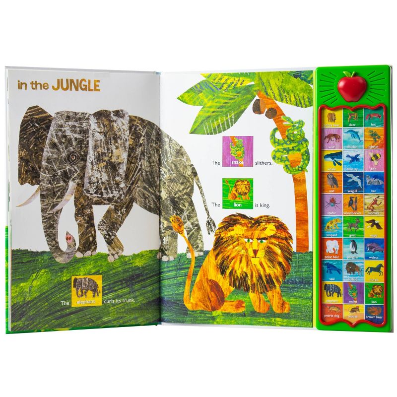 World of Eric Carle, Hear Bear Roar 30 Animal Sound Board Book