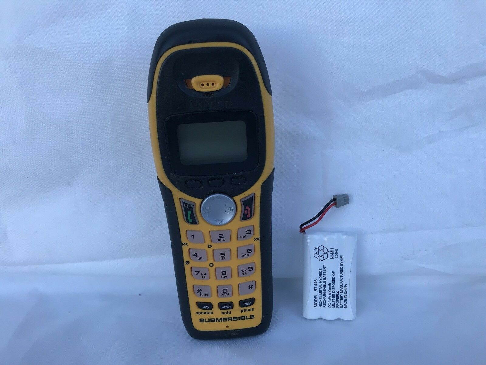 UNIDEN TWX977 2-LINE HANDSET WATERPROOF SUBMERSIBLE WXI477 TRU9466 TRU9496