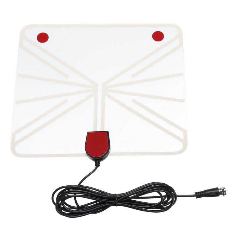 Universal ATSC USB HD Digital TV Antenna 50-100 Miles HD with HDTV Amplifier Signal Booster for Indoor