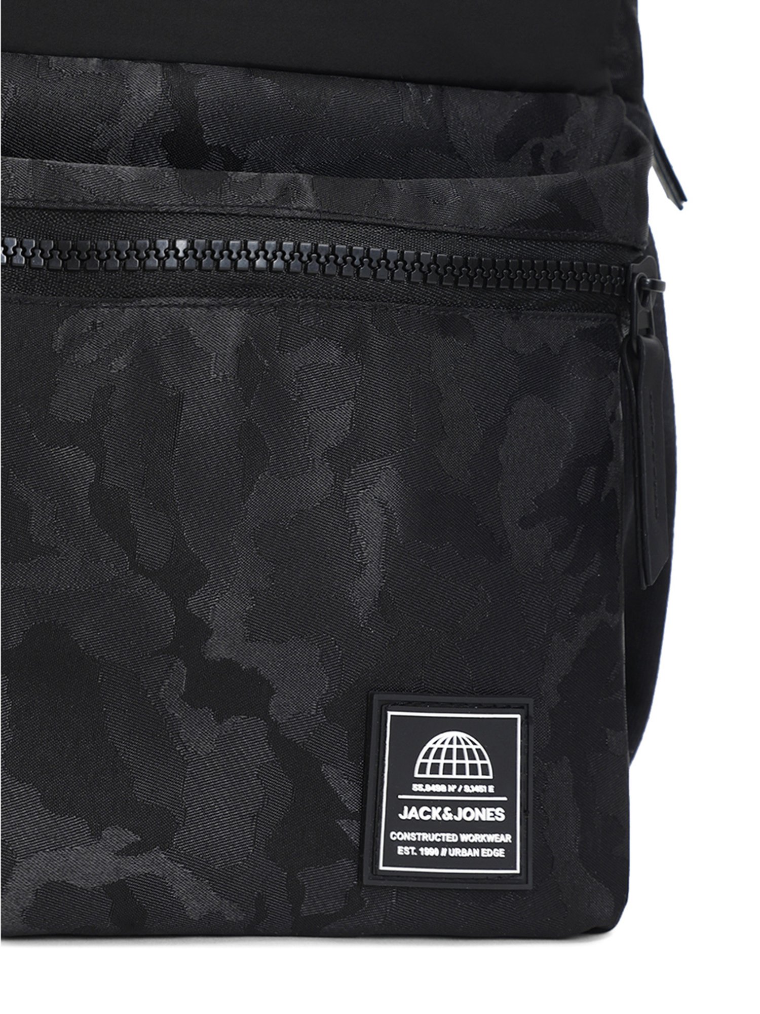 Jack & Jones Fashion Black Backpack