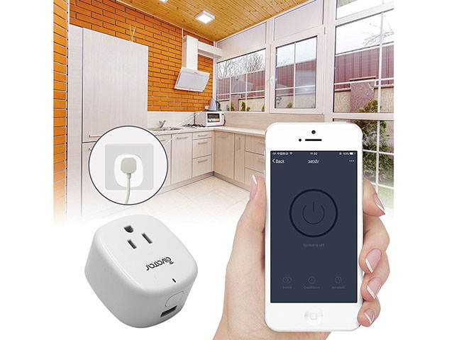AvatarControls WiFi Smart Plug,UL Certified Wireless Smart Home Outlet Timer Switch,Remote Control ON/OFF Household Appliances Anywhere,Work with Alexa/Google Assistant, No Hub Required