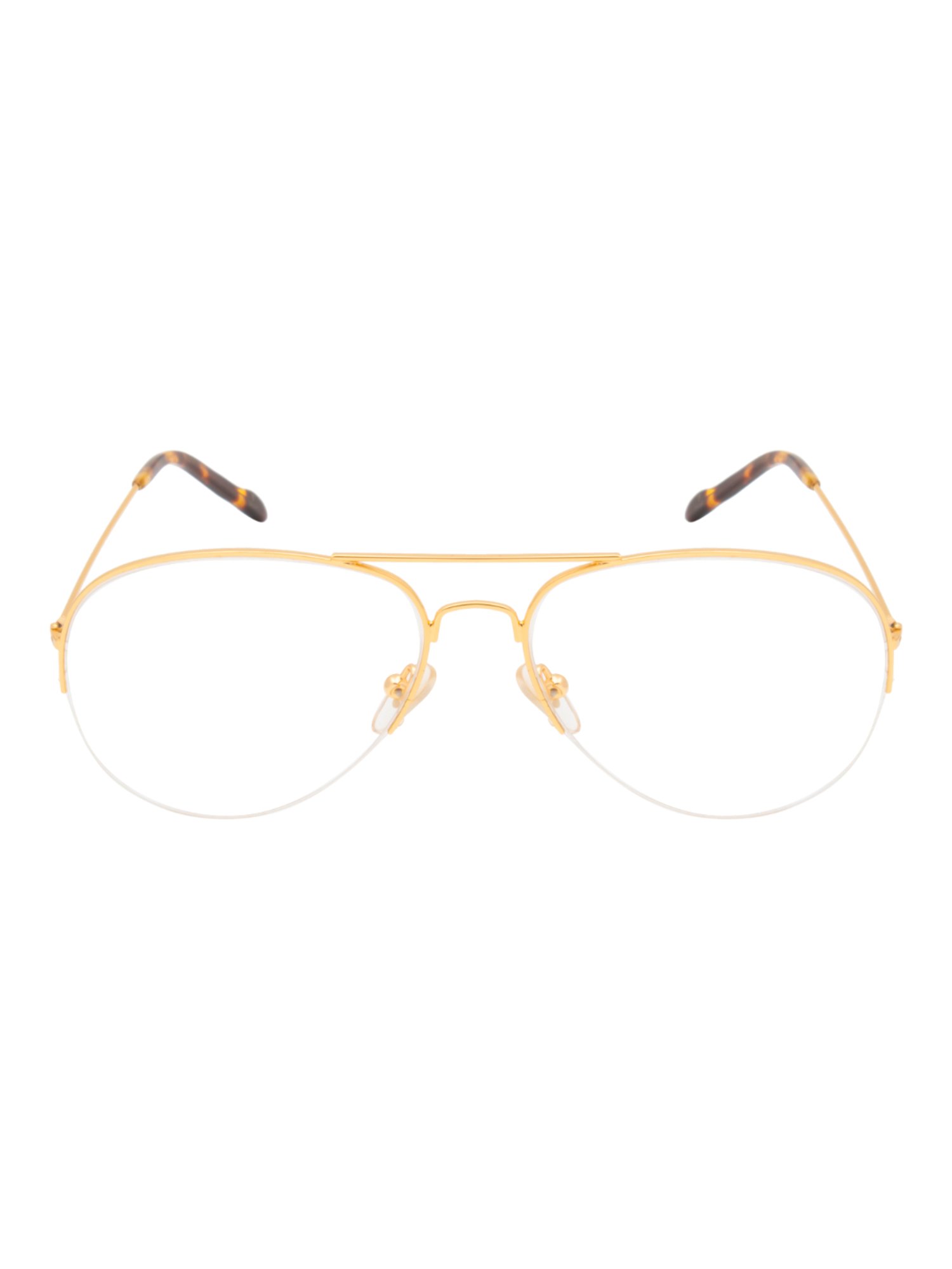 Ted Smith Gold Aviator Unisex Eye Frames