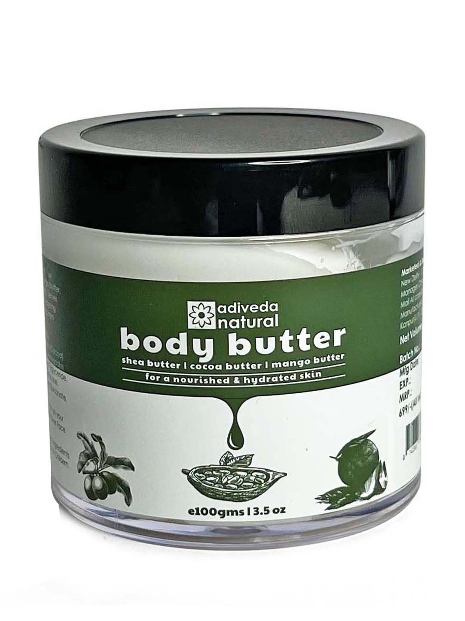 Adiveda Natural Body Butter - 100 gm