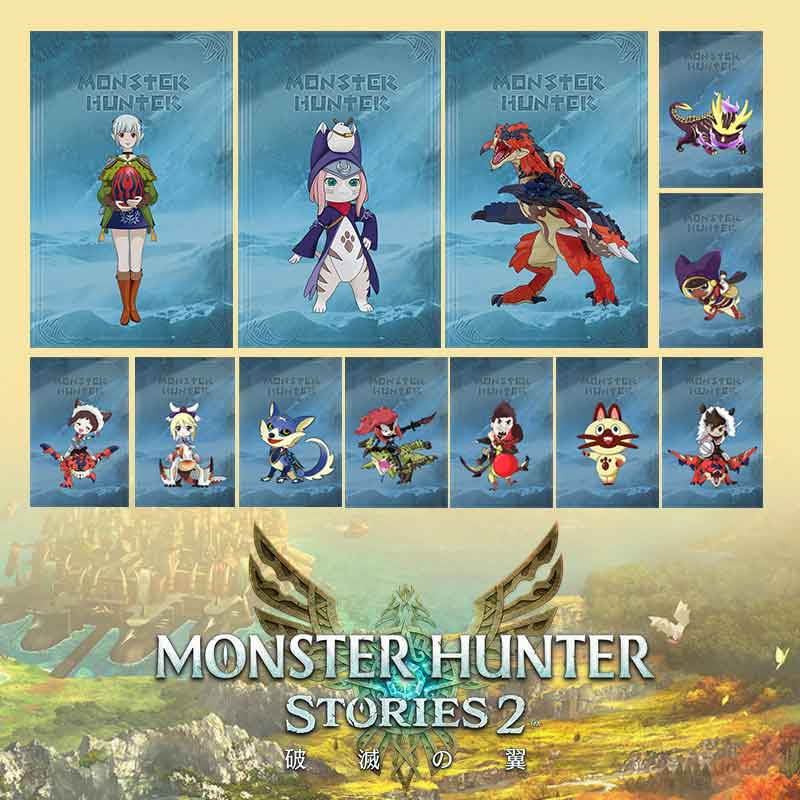 Monster Hunter Stories 2 Amiibo Cards for Nintendo Switch