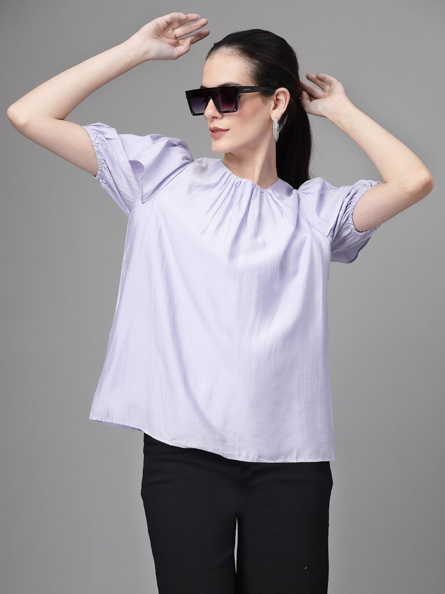 Global Republic Lilac Top