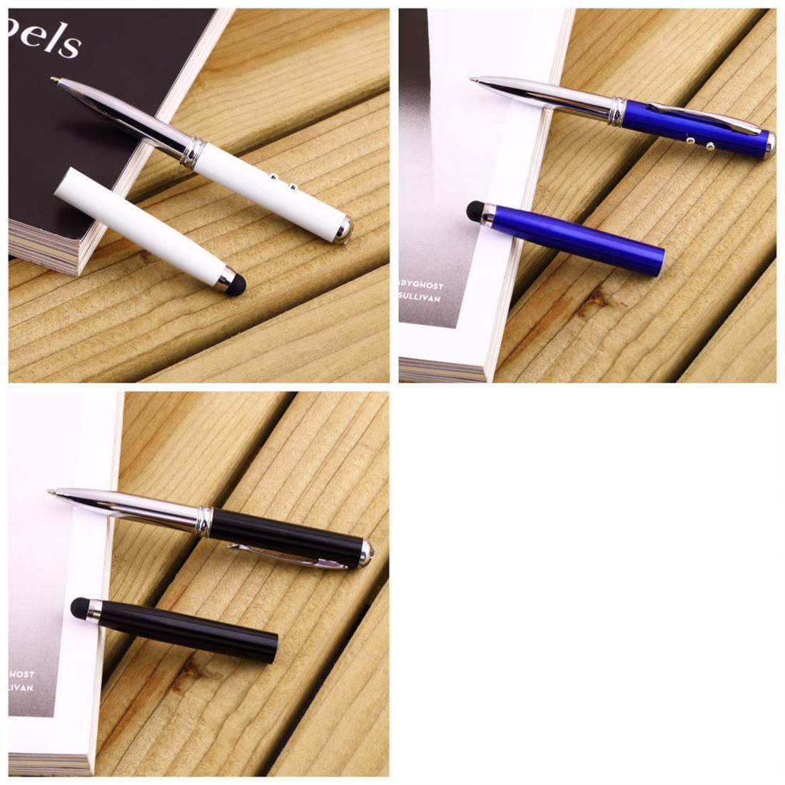 Metal 4 In 1 Stylus Pen for Phone And Tablet PC Compatible with Apple iPod / iPad and iPhone