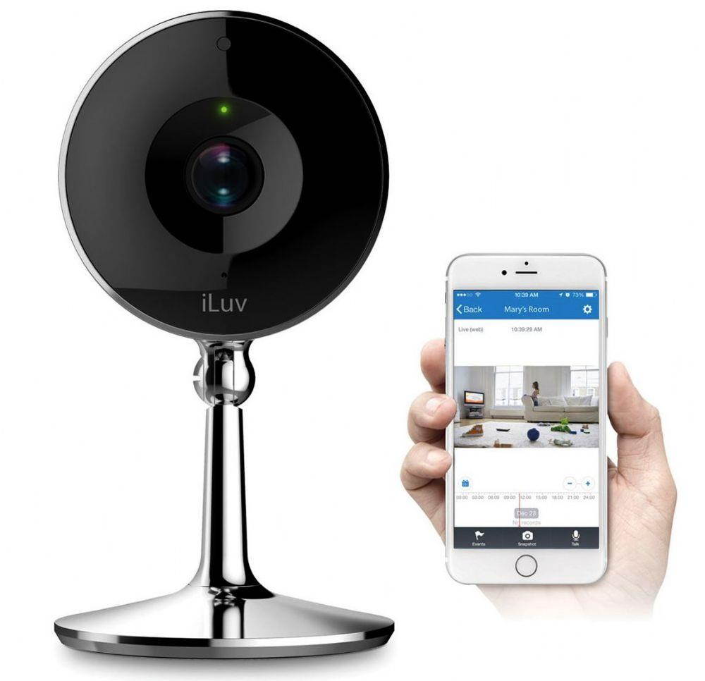 iLuv mySight2K Wi-Fi Cloud-Based 2K HD Video Camera