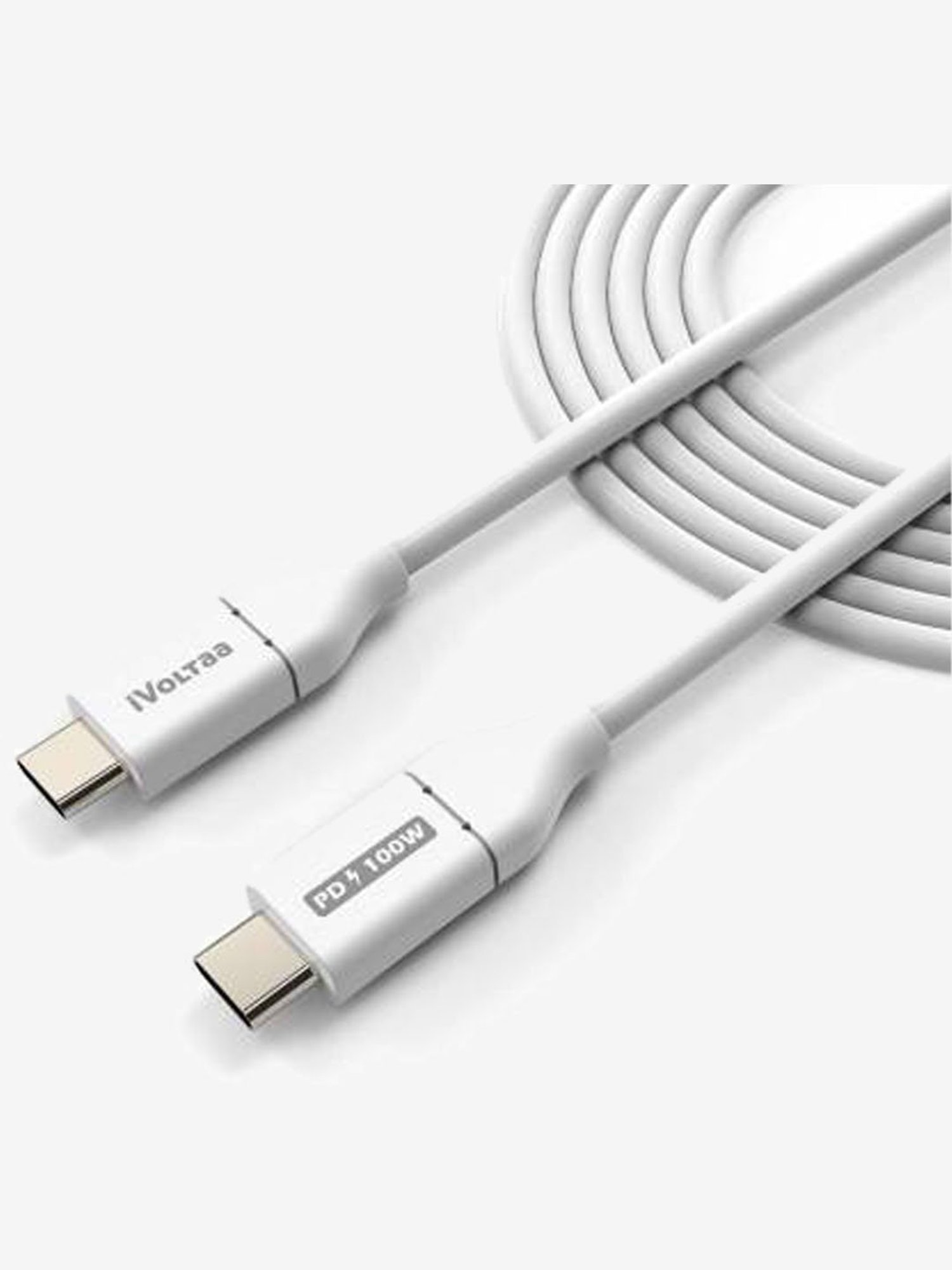 Moerdon MUC-C4C100W 100 Watt Fast Charging Data transfer Cable (Black)