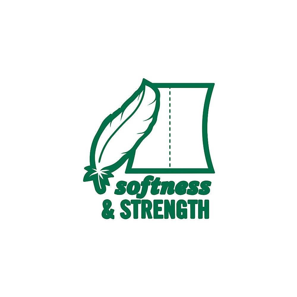 Seventh Generation&trade; 2-Ply Bathroom Tissue, 100% Recycled, White, 300 Sheets Per Roll, 12 Rolls Per Pack, Case Of 4 Packs