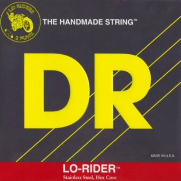 DR Lo-Rider Stainless Steel - Medium - 4-String - Bass Guitar Strings
