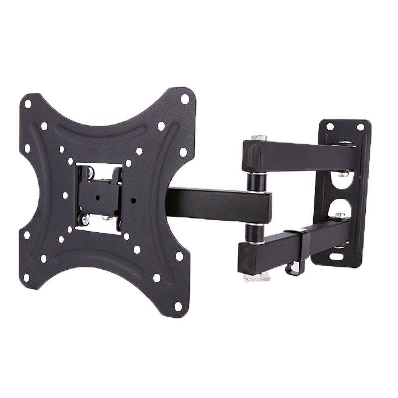 14-42inch Stand Rack Strong Bearing Iron Easy Install Wall Mount Support Hanging Adjustable Angle Universal Durable TV Bracket