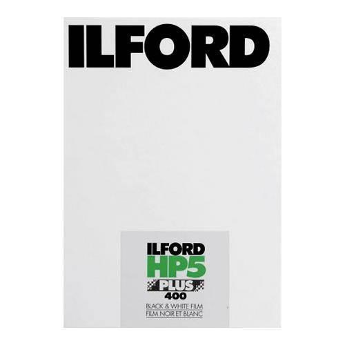 Ilford HP-5 Plus 400 Fast B/W Film, 8 x 10in, 25 Sheets #1629228