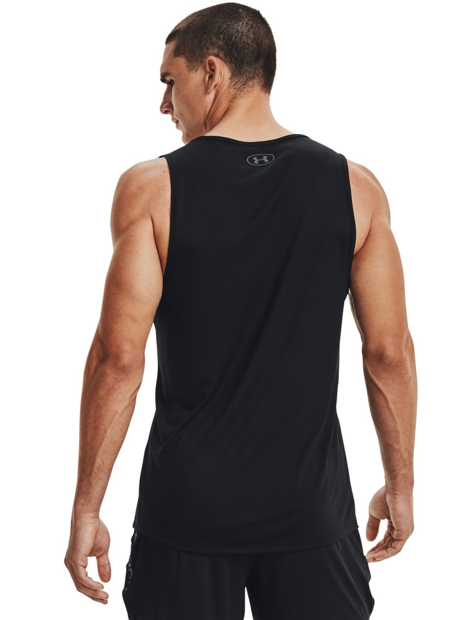 Under Armour Black Slim Fit Tank Tee