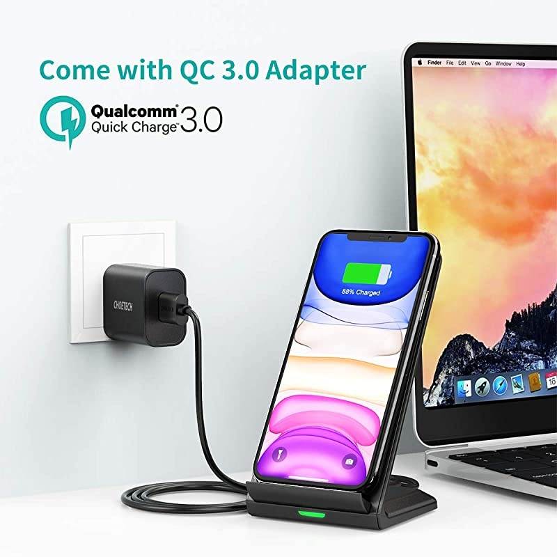 Magnetic Wireless Charger for iPhone 12 Pro Max/Mini?Mag Charger Included?Fast Wireless Charging Stand Holder with 5ft USB-C Cable,Magsaf-e Wireless Charging Station for iPhone 12 Accessories