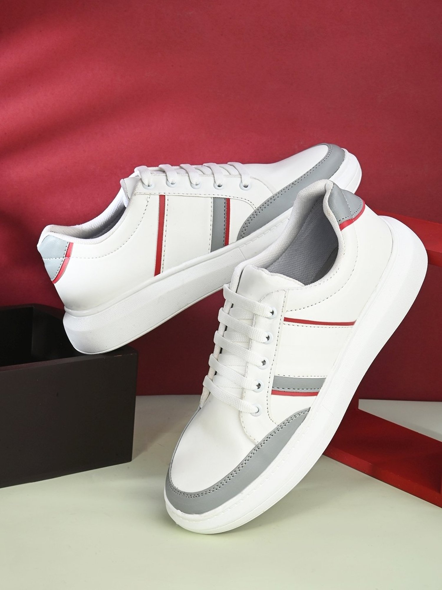 Giorgio Men's White Casual Sneaker