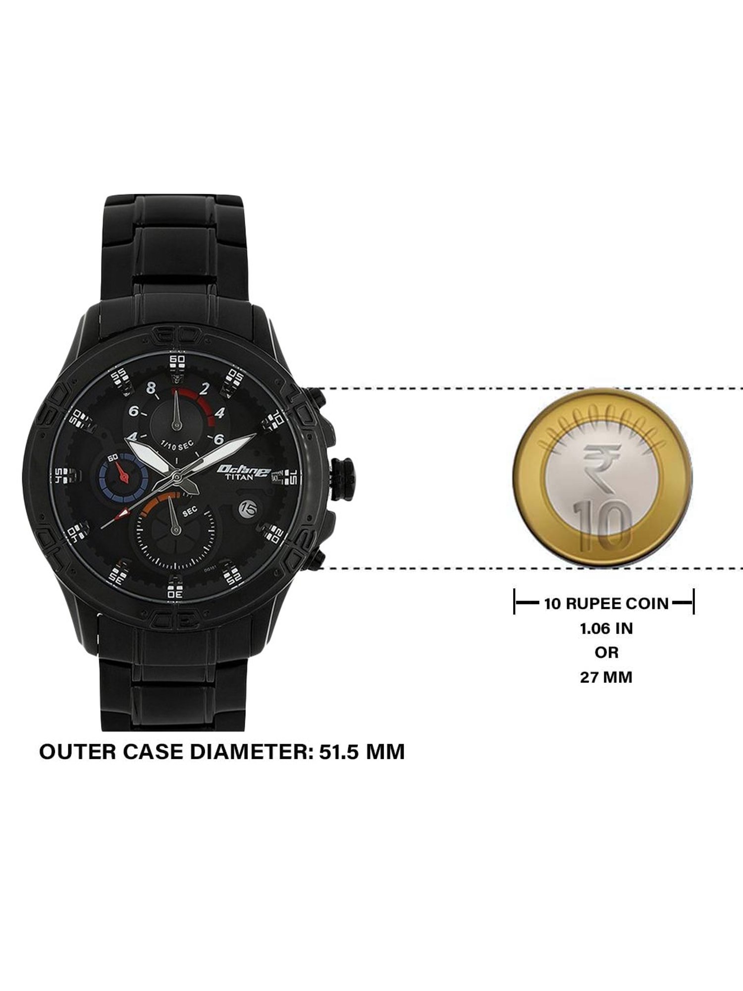 Titan NP90047NM01 Octane Analog Watch for Men