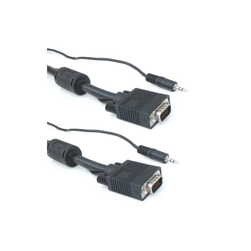 SVGA Monitor Cable with 35mm Audio 50 ft