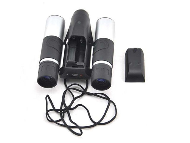 1.3MP 10x25 Zoom Digital Spy Binocular Cameras Telescope Video Recorder and Photo Telescope Camera Mini Dv Spy Camera Charger Spy Camera