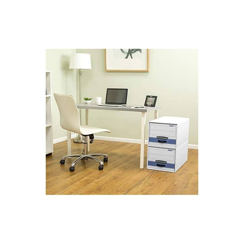 STOR/DRAWER STEEL PLUS Extra Space-Saving Filing Cabinet, Stacks up to 5 High, Letter, 6 Pack (00311)