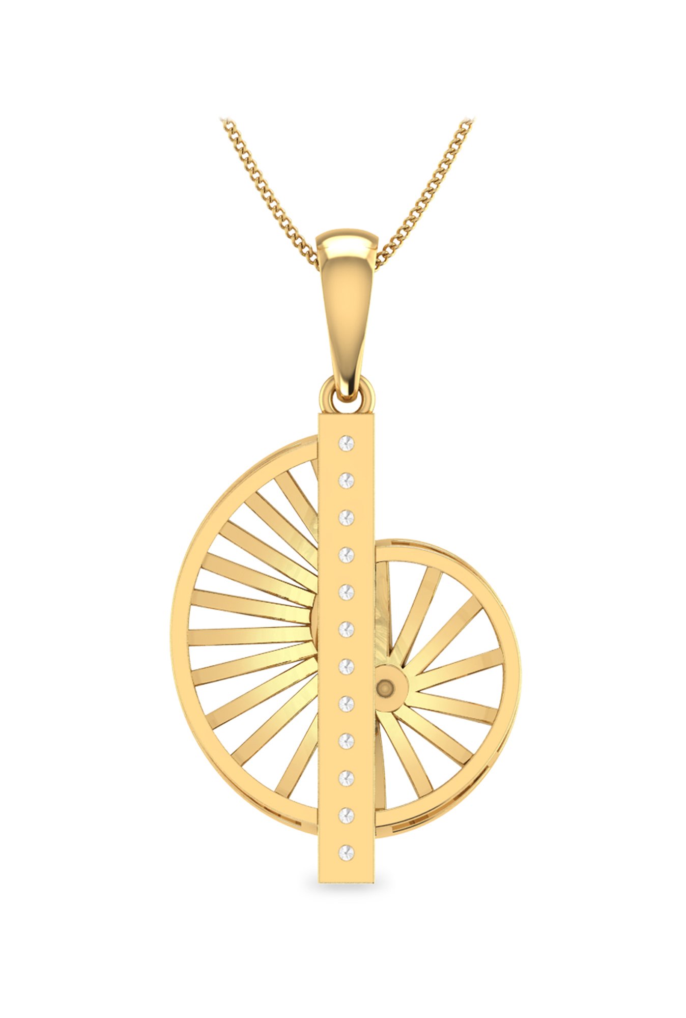 PC Jeweller Devine 22 kt Gold Pendant without Chain