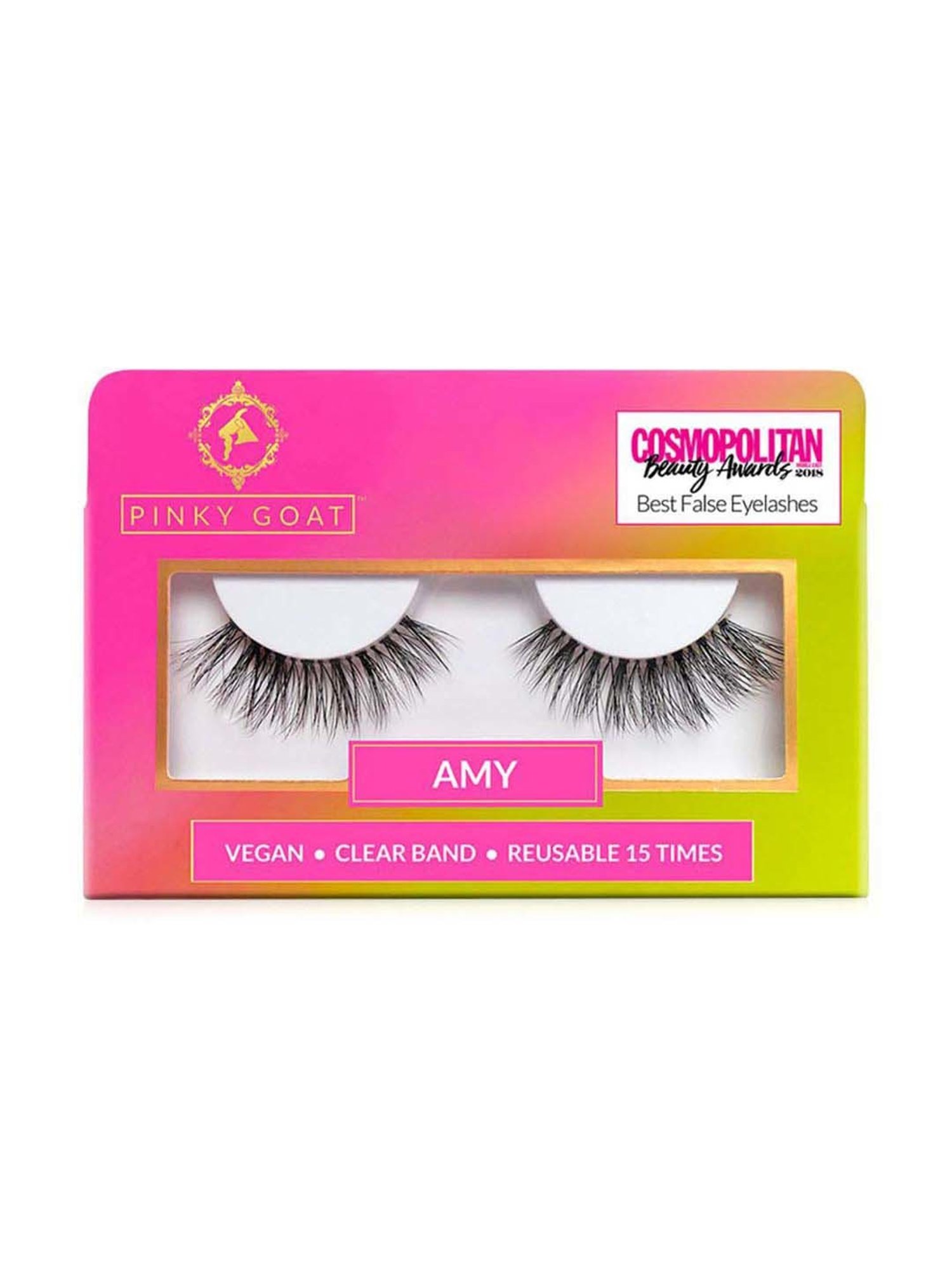 Pinky Goat Natural Vegan Lashes Amy
