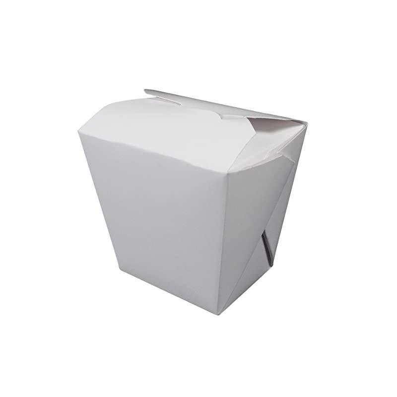 16MWWHITEM Paper Microwaveable Food Pail, 3" Length x 2-1/8" Width x 3-1/4" Height, 16-Fluid Ounce Capacity, White (Case of 450)