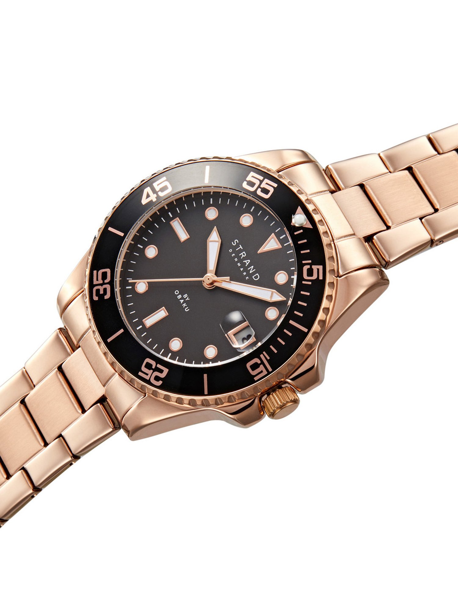 Strand By Obaku S727LDVBSV Bondi Mini Merlot Analog Watch for Women