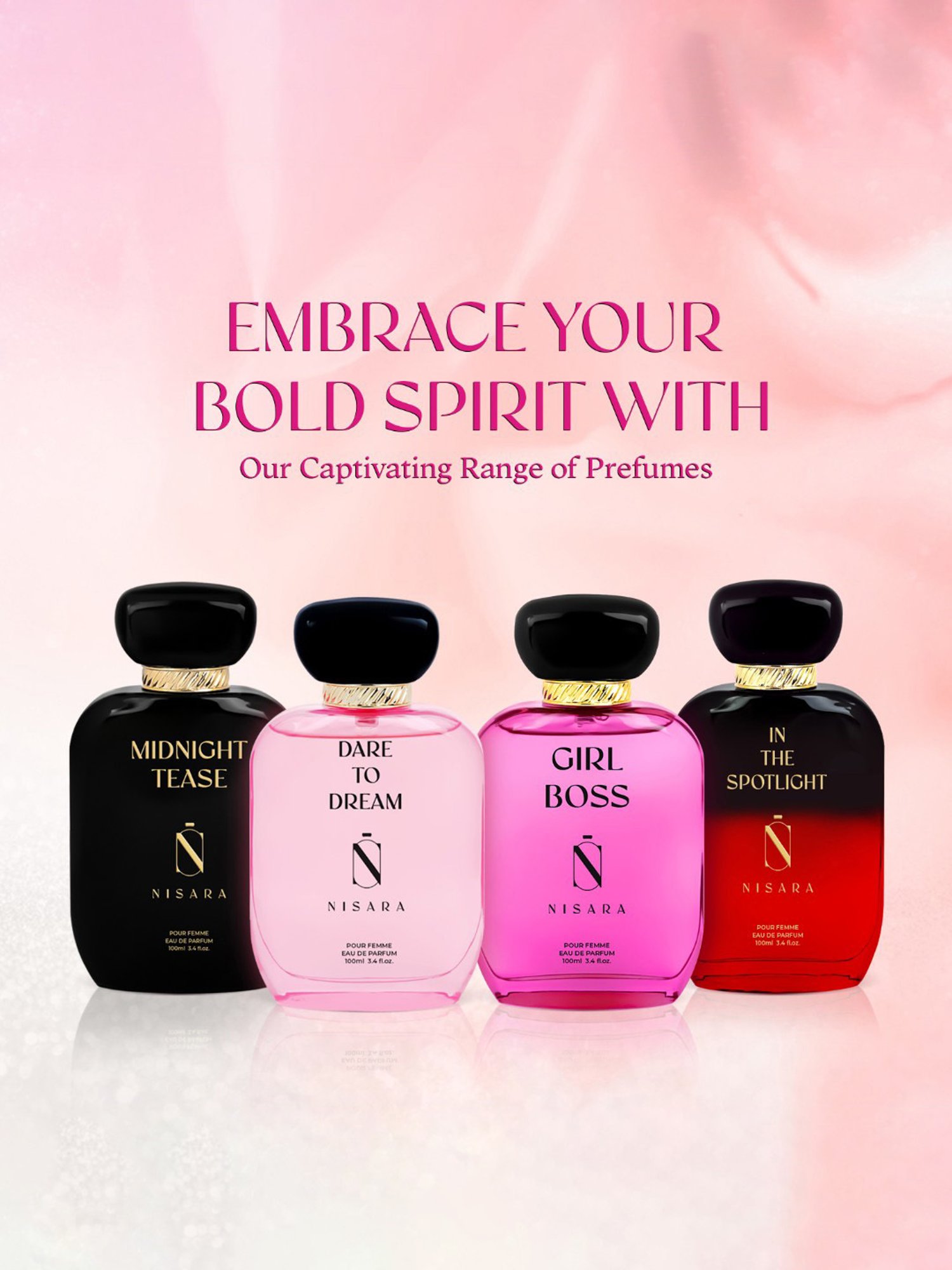 NISARA Girl Boss Eau de Parfum for Women - 100 ml