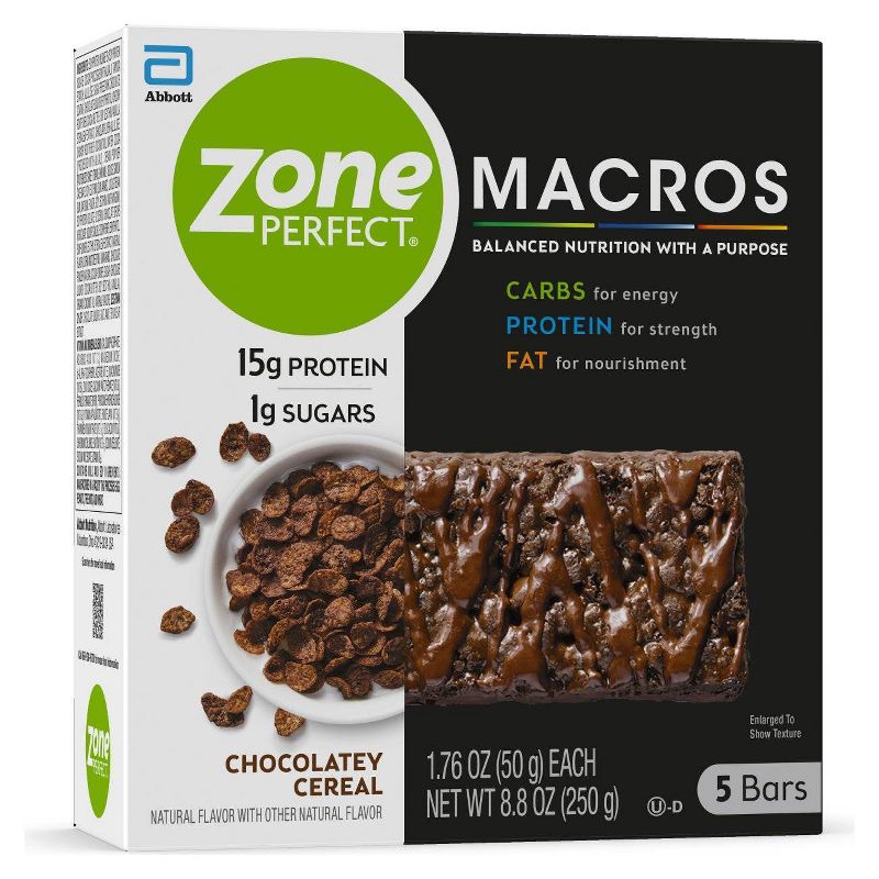 ZonePerfect Macros Chocolate Cereal - 8.8oz/5ct