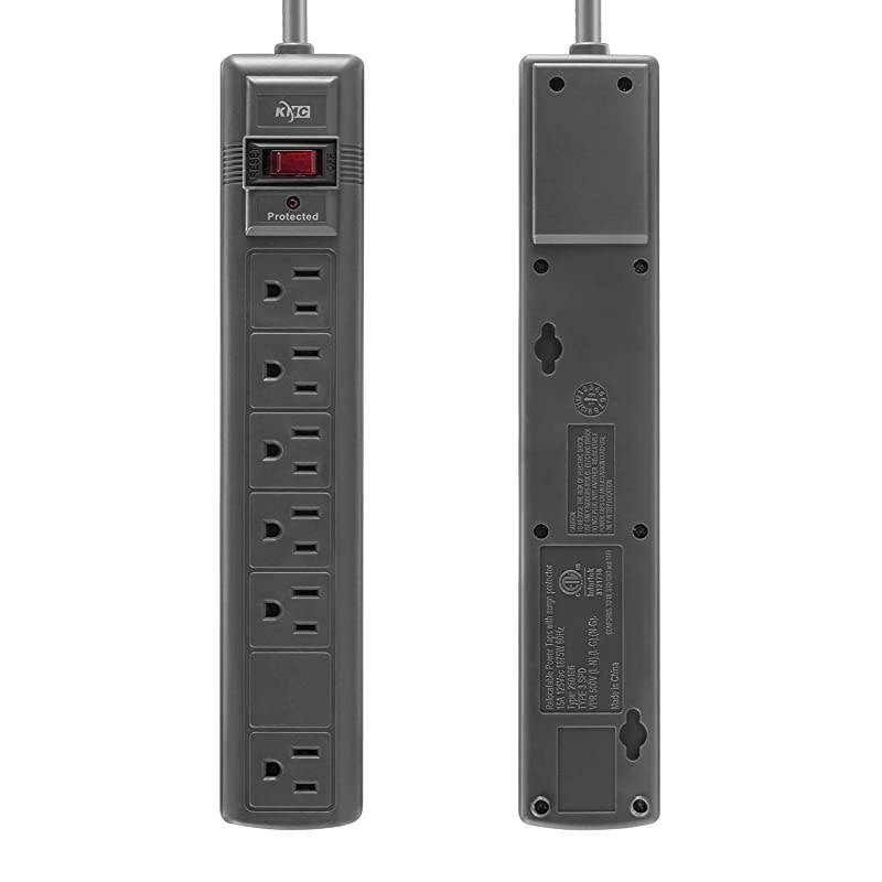 6-Outlet Surge Protector Power Strip