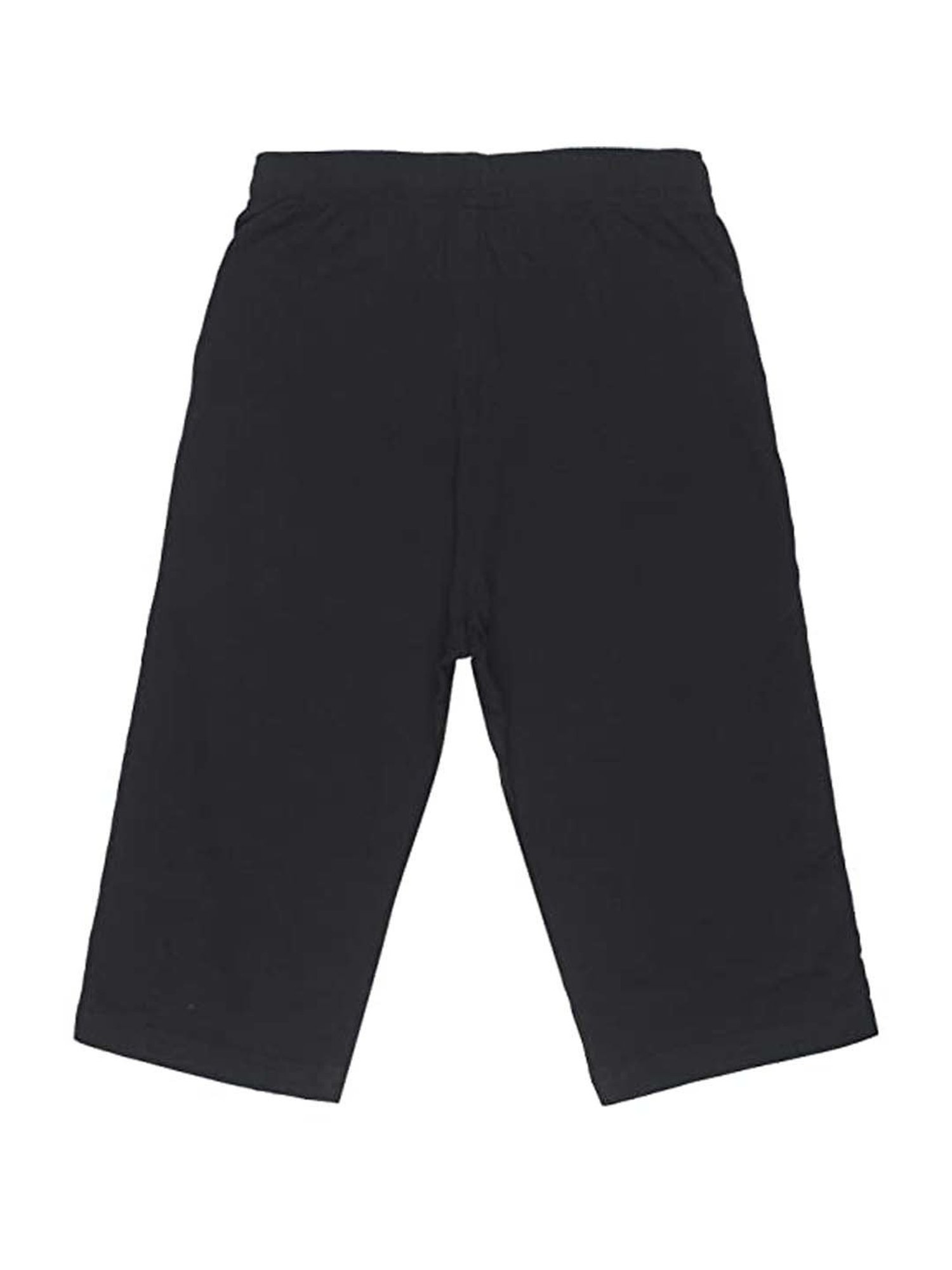 Gini & Jony Kids Brown Solid Bermudas