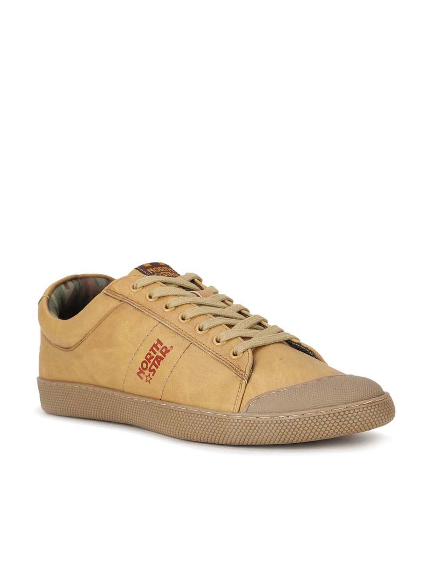 North Star by Bata Men's Camel Casual Sneakers