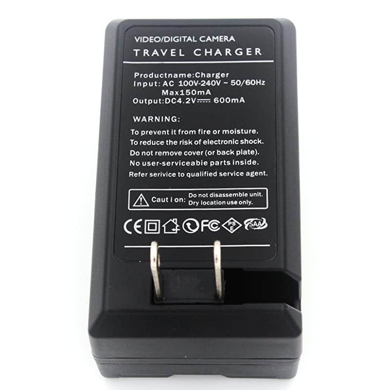 Battery Charger for Canon PowerShot SX530 HS SX610 HS SX710 HS SD1200 is SD1300 is S120 IXY 10S IXY 30S Digital Camera and More with Foldable Plug