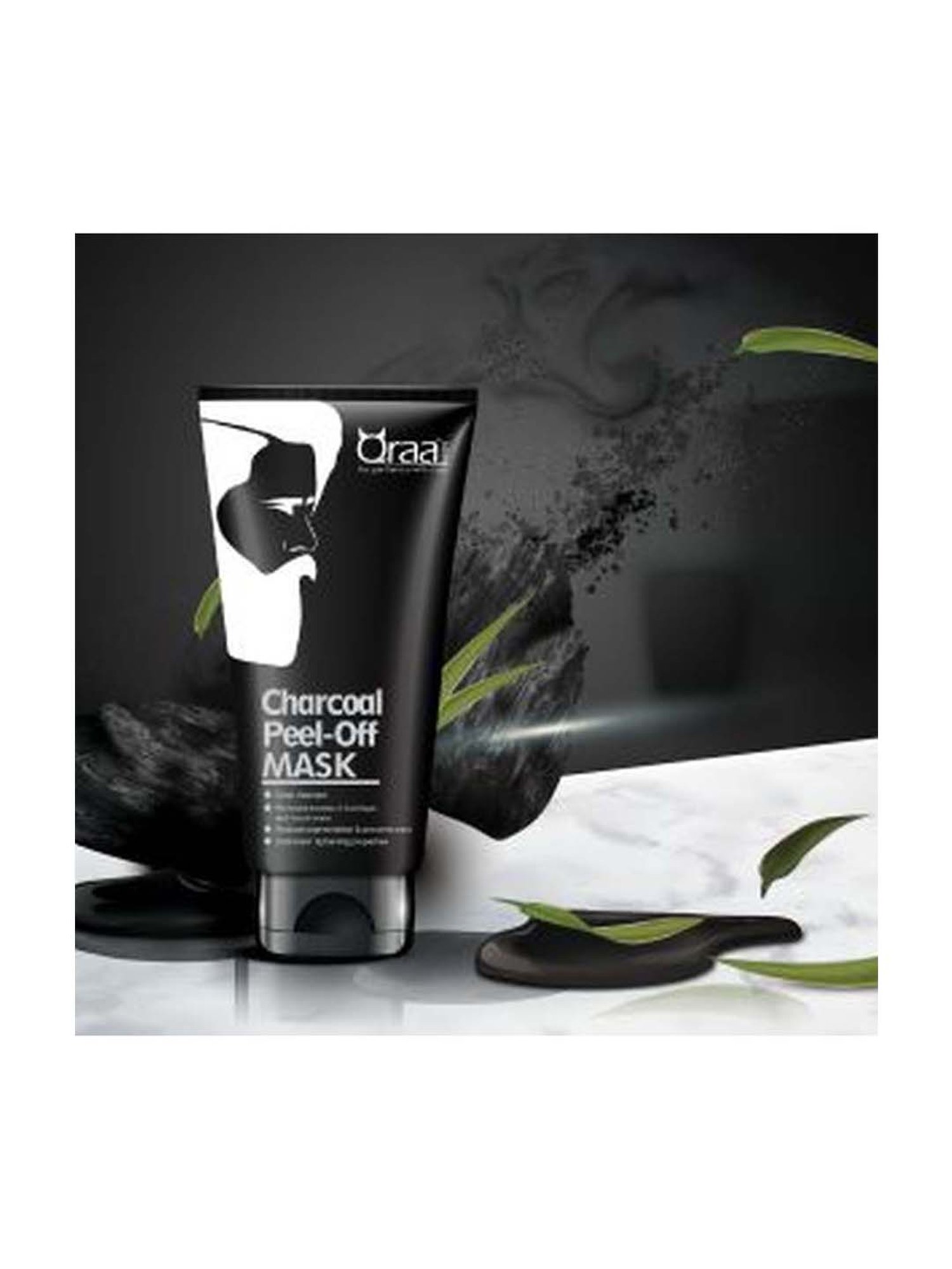 Qraa Men Charcoal Men Grooming Kit Pack of 3 - 300 gm