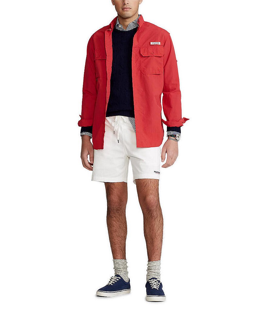 Polo Ralph Lauren Classic-Fit Bi-Swing Workshirt