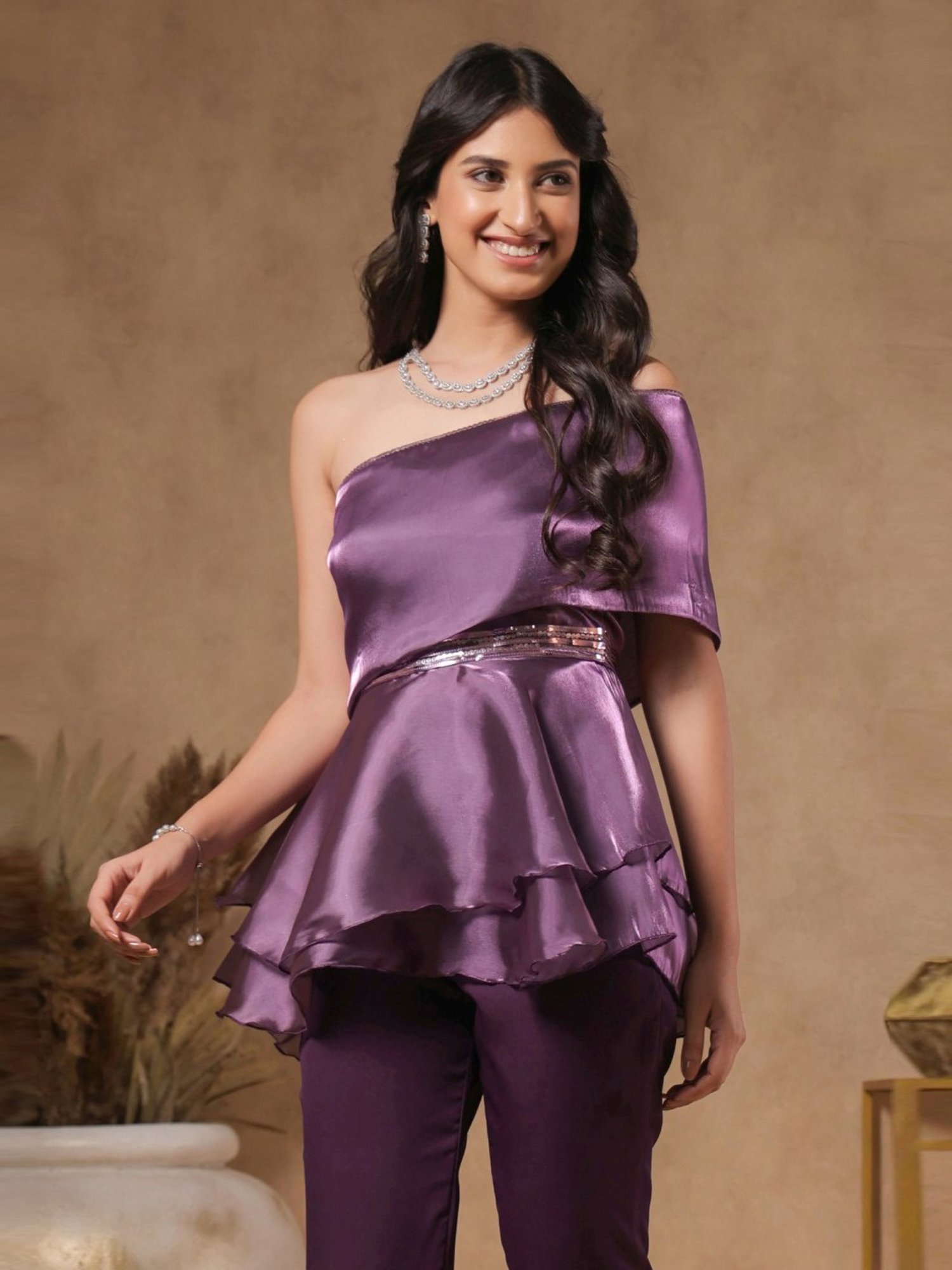 BInfinite Purple Sitara Royal Amethyst Top