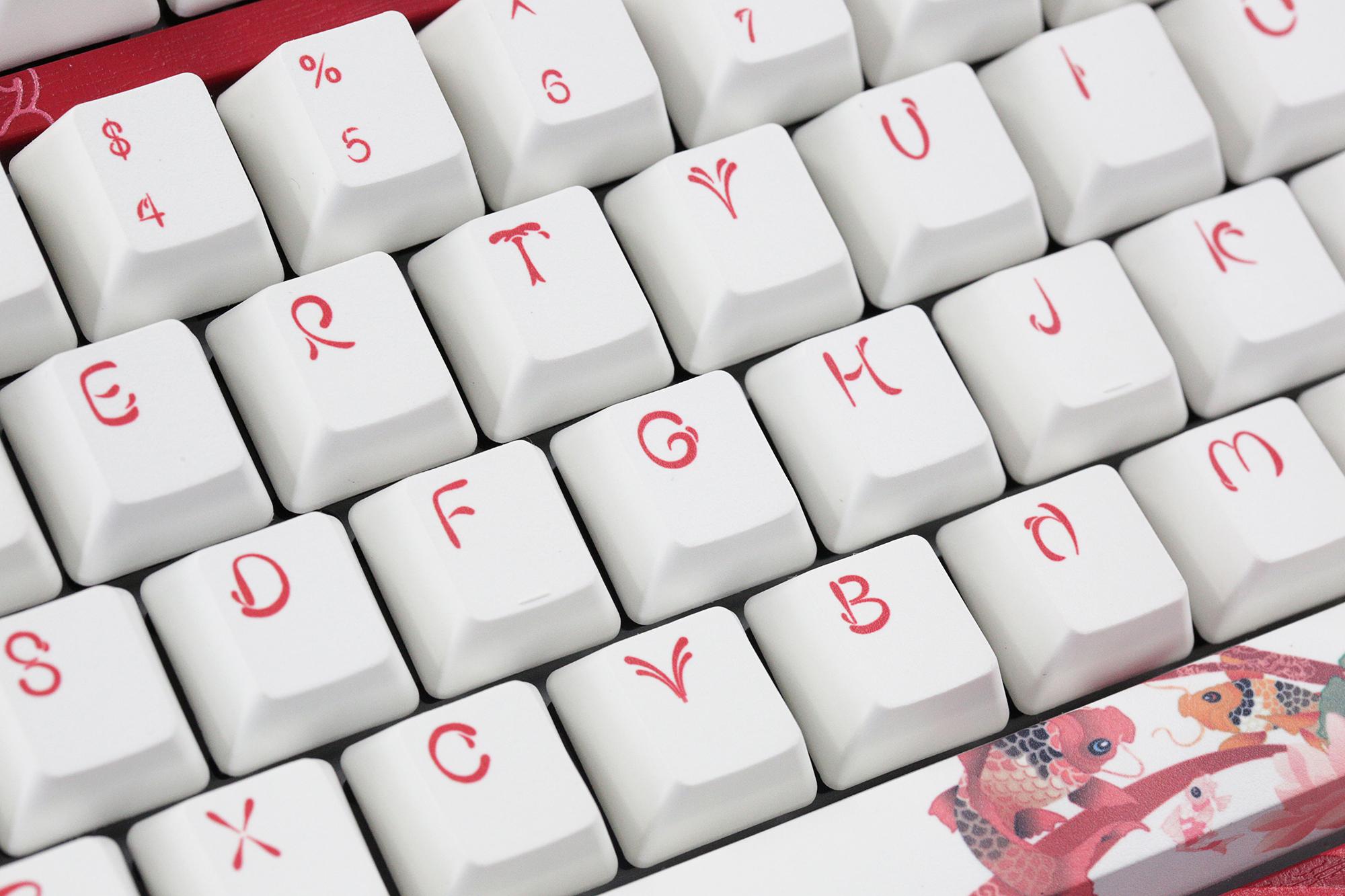 2, 60% Wired/Wireless Mechanical Keyboard (Kailh Box Brown Switch/White Case) - Full Keys Programmable - True RGB Backlit - Tap Arrow Keys - Double Shot PBT Keycaps - NKRO - 1900mAh Battery