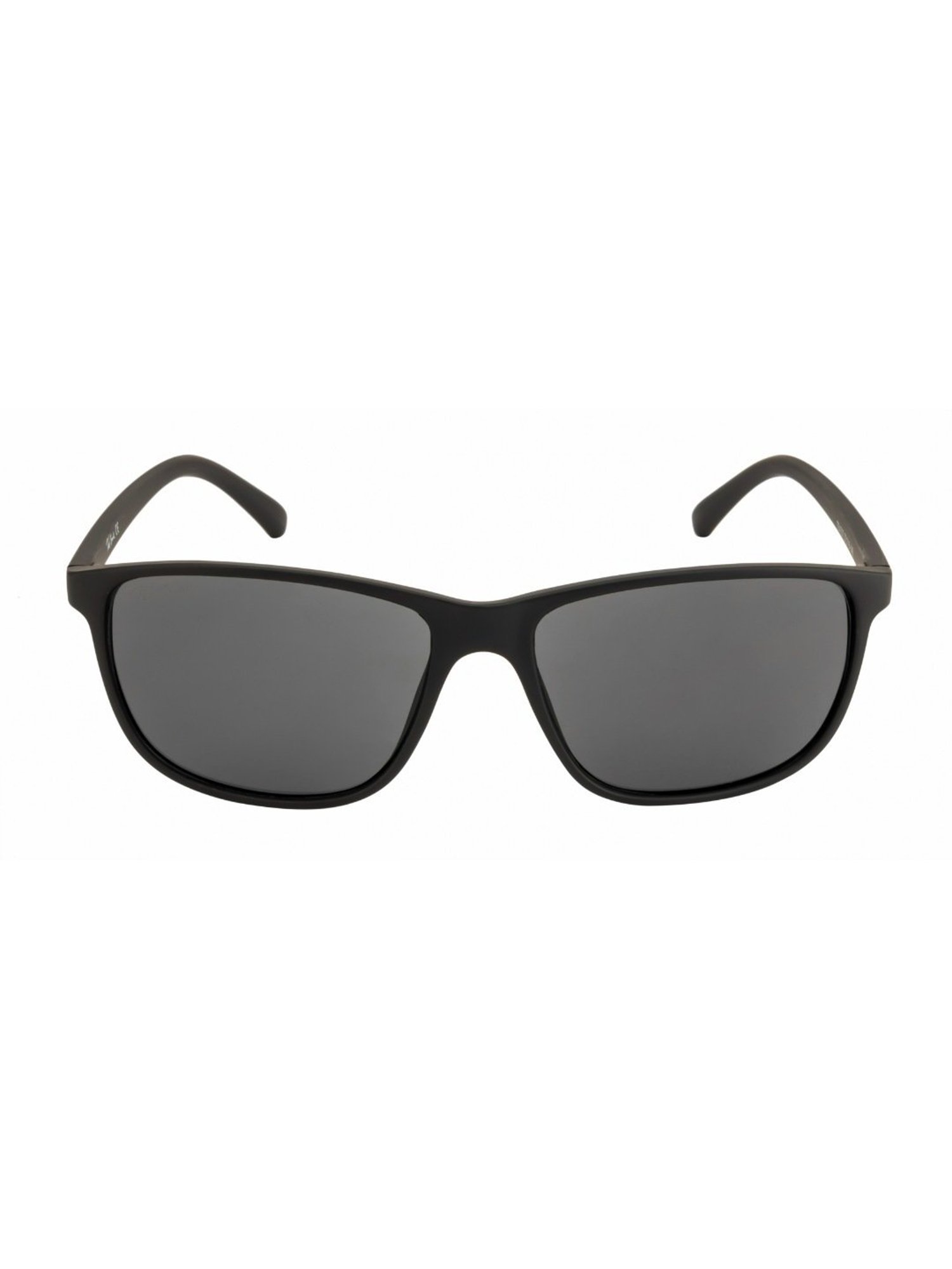 Ted Smith Black Acetate Unisex Sunglasses