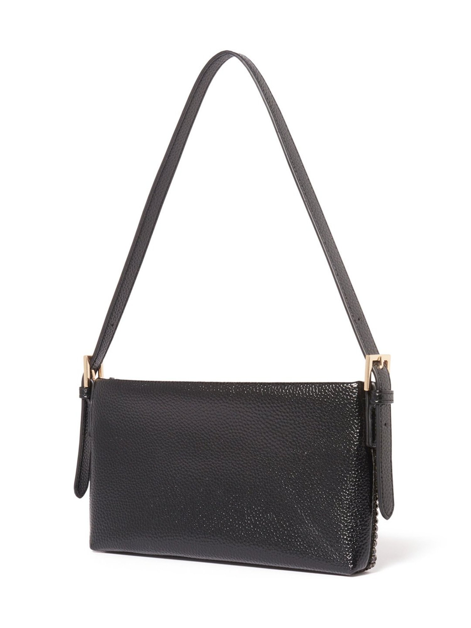 Forever New Black Embellished Medium Shoulder