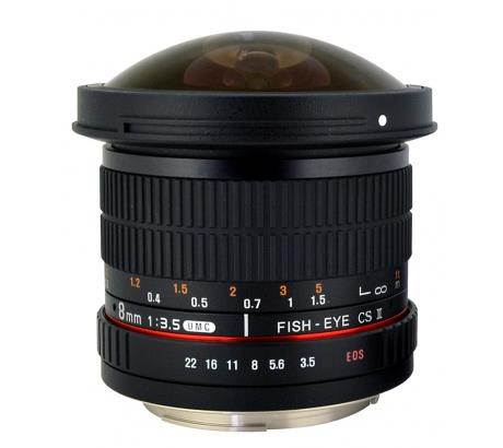 Rokinon 8mm f/3.5 HD Fisheye Lens with Removable Hood for Nikon #HD8M-N
