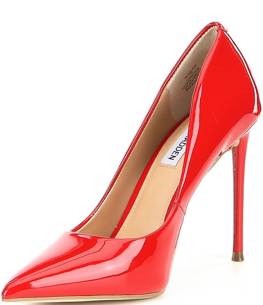 Steve Madden Vala Patent Pointed Toe Stiletto Pumps