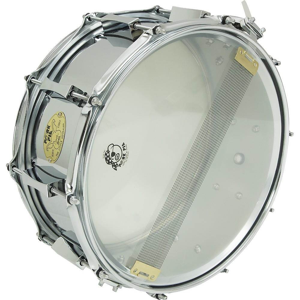 Pork Pie 6" x 14" Little Squealer Steel Snare Drum
