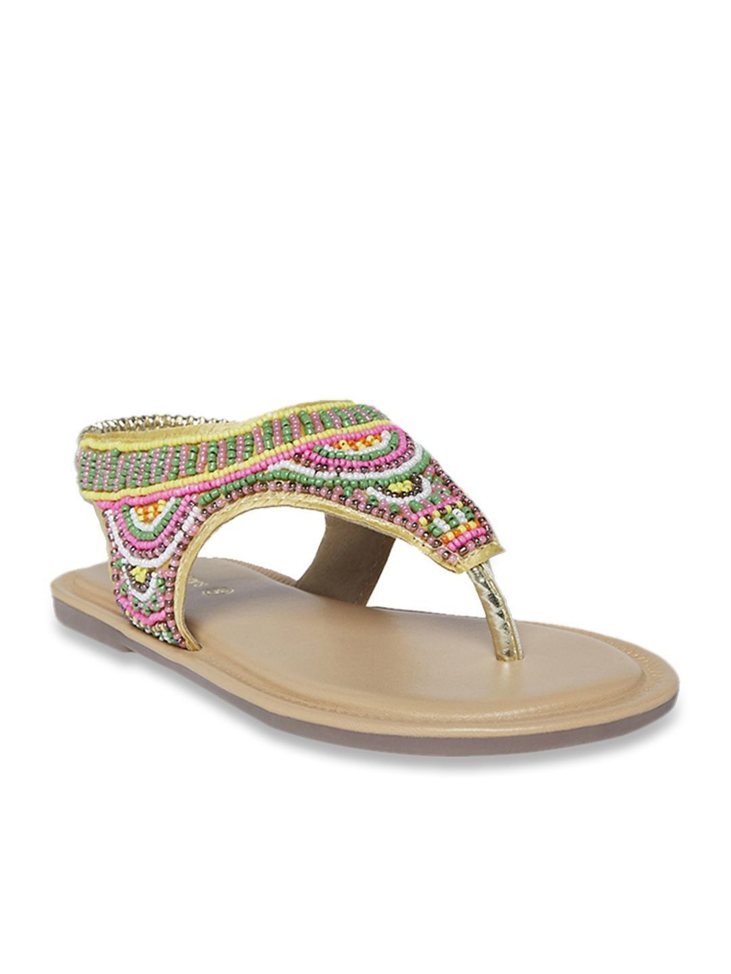 Pantaloons Junior Multicolor T-Strap Sandals