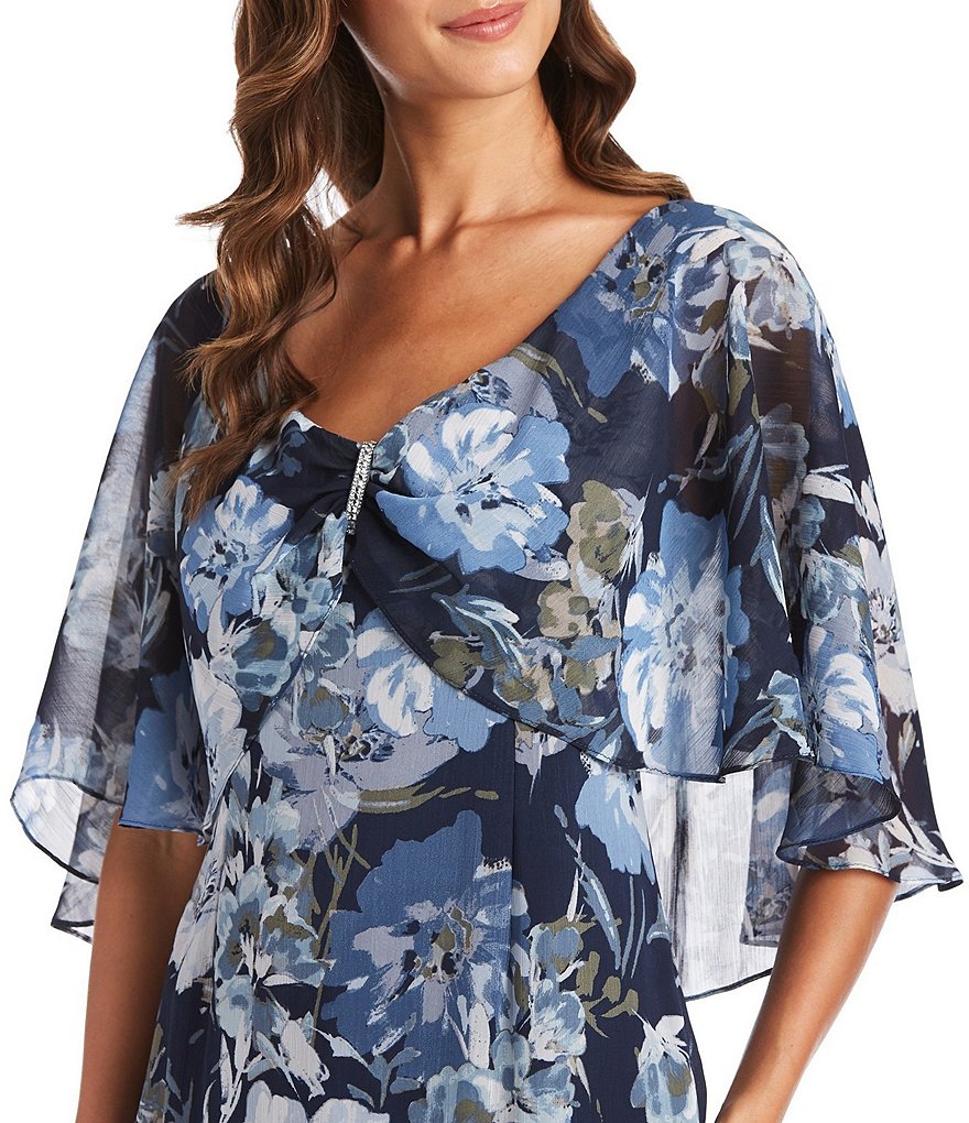 White Boho Stripes & Floral Print Floor Length Tank Dress