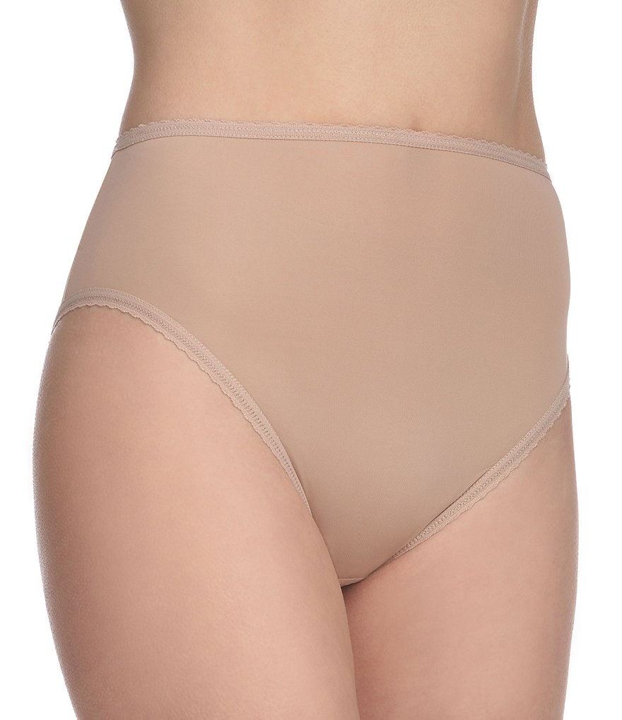 Cabernet Seamed To Fit Stretch Hi-Cut Brief Panty