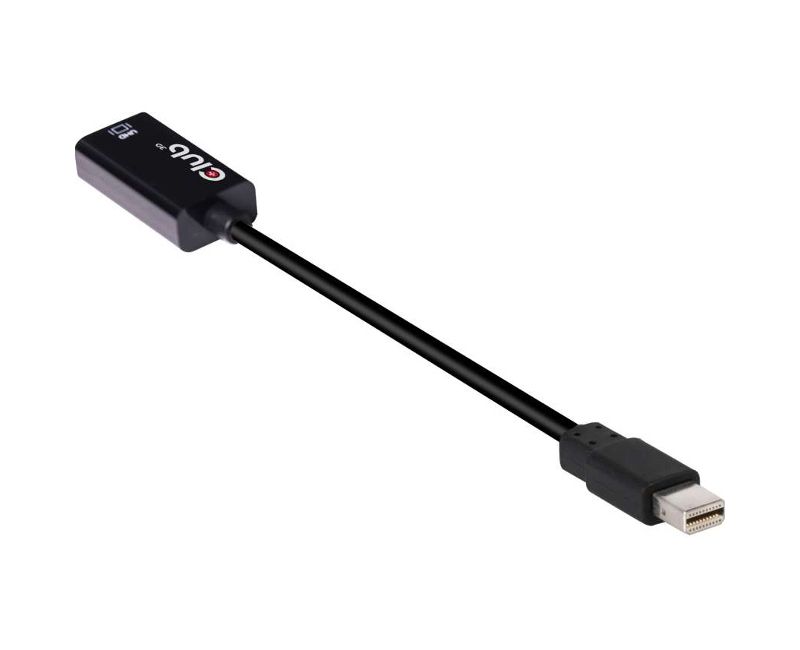 Club 3D Mini DisplayPort 1.4 to HDMI 2.0a HDR - 6.61" HDMI/Mini DisplayPort A/V Cable for Audio/Video Device