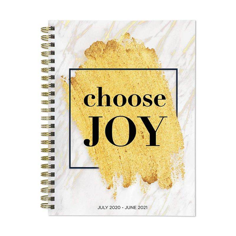 Choose Joy Medium Daily Weekly Monthly July 2020 - June 2021 Planner + Coordinating Planning Stickers