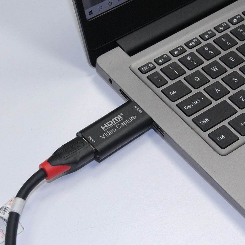 HDMI Capture Card USB2.0 HDMI HD Capture Card Game Video OBS Live Recording Box Audio Video Capture Cards, HD Acquisition for Gaming, Streaming, Teaching, Video Conference & Live Broadcasting